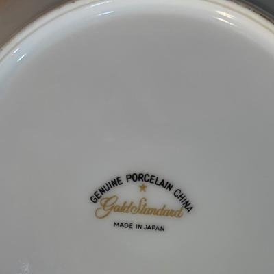 Gold Standard porcelain China Serving Set