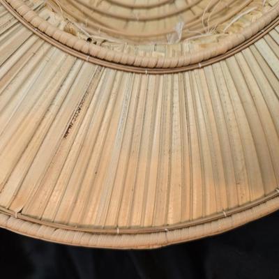 Vintage Straw 1950's Pith Helmet Safari Hat And a Vintage Safari Hat Brown Explorer By Sun Fari