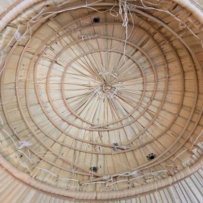 Vintage Straw 1950's Pith Helmet Safari Hat And a Vintage Safari Hat Brown Explorer By Sun Fari