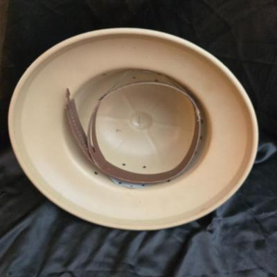 Brookstone safari straw hat and a Vintage pith helmet, safari Hat, Men's Hat, 1950s fashion