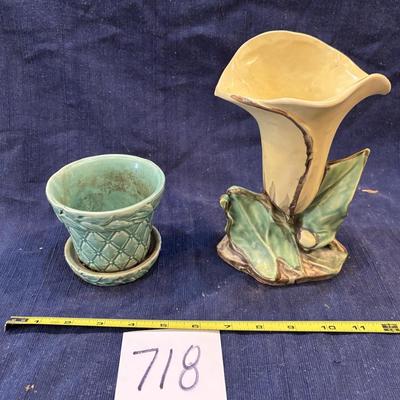 Vintage McCoy Planters