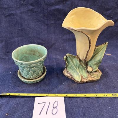 Vintage McCoy Planters