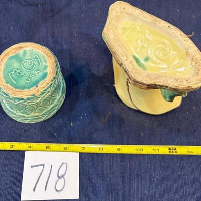 Vintage McCoy Planters