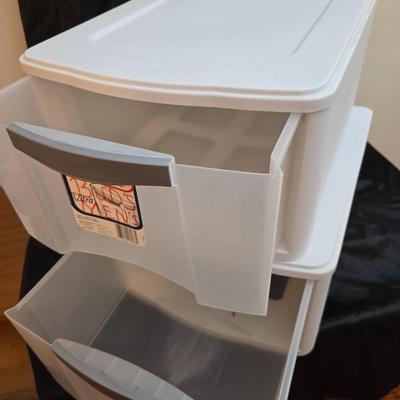 Plastic drawered storage containers (1 of 2)