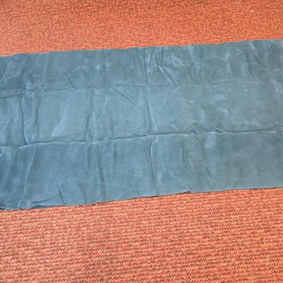 Two blankets - Vellux - and a white one with satin trim