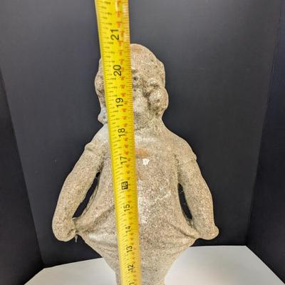 Garden Girl Concrete Statue