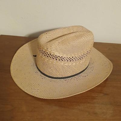 Resistol Straw Cowboy hat - 71/4 W5767 Cattlemen