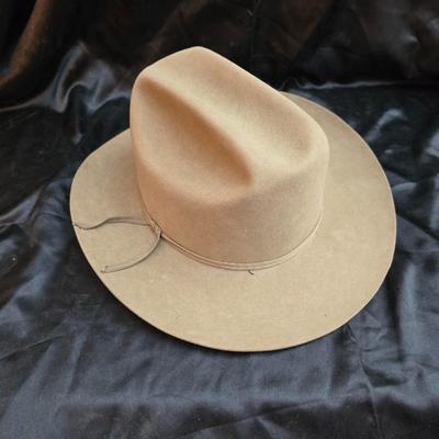 Stetson Felt hat - Hand creased - Size 7 1/8