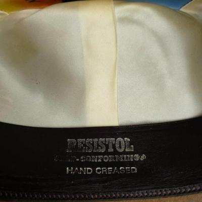 Stetson Felt hat - Hand creased - Size 7 1/8