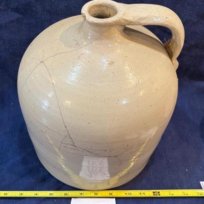 Vintage Stoneware Jug (Cracked)