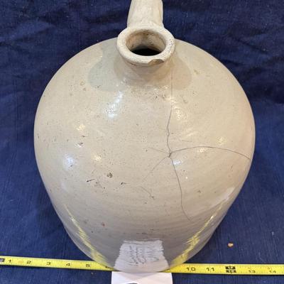 Vintage Stoneware Jug (Cracked)