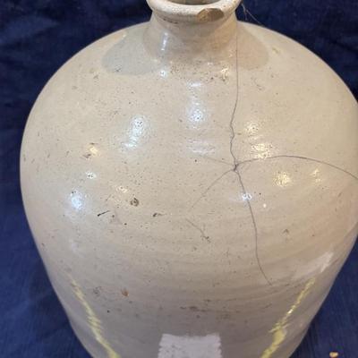 Vintage Stoneware Jug (Cracked)