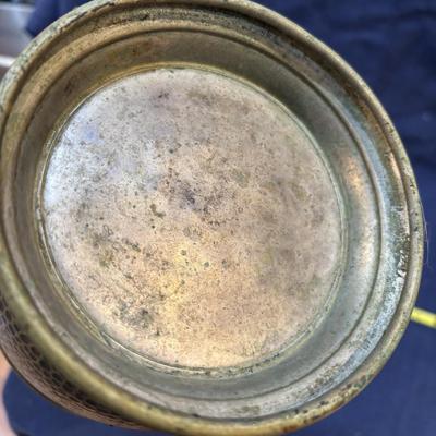 Hammered Metal Water Pitcher