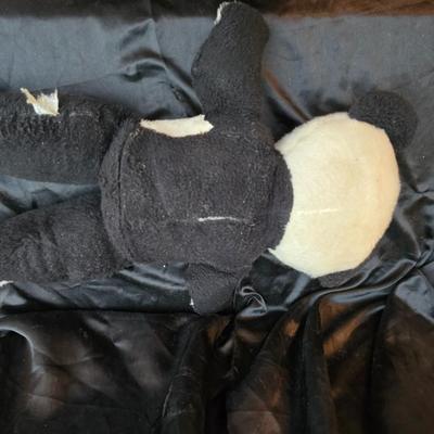 Vintage plush animals including Rushton - Daisy Belle Cow, with Rubber Face and Udders, 1975 Dakin Elbert the Bighorn sheep, Black &...