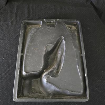 vintage "Prayer" and "Eternal Light" 3D plaques by Victor for Creative Arts, Inc., originally produced around 1959-1964.