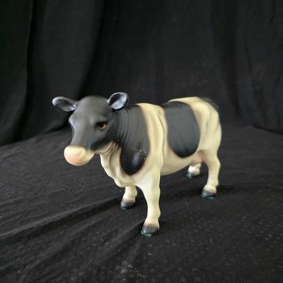 vintage Ceramic cow trivet - Santa Fe Art tile 6" "Cows" Arius trivet and two porcelain Holstiens