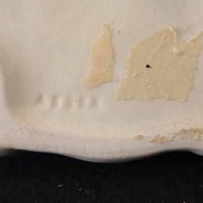 vintage Ceramic cow trivet - Santa Fe Art tile 6" "Cows" Arius trivet and two porcelain Holstiens