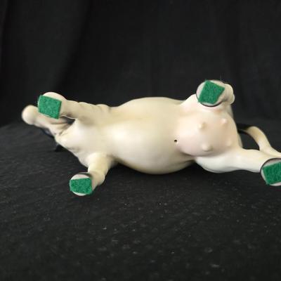 vintage Ceramic cow trivet - Santa Fe Art tile 6" "Cows" Arius trivet and two porcelain Holstiens