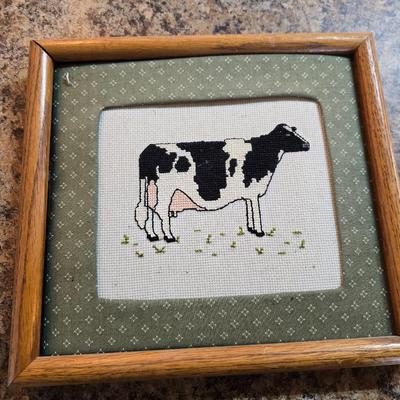 Holstien cow cattle collectibles - Kitchen themed Cow Decor!
