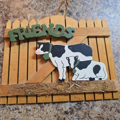 Holstien cow cattle collectibles - Kitchen themed Cow Decor!