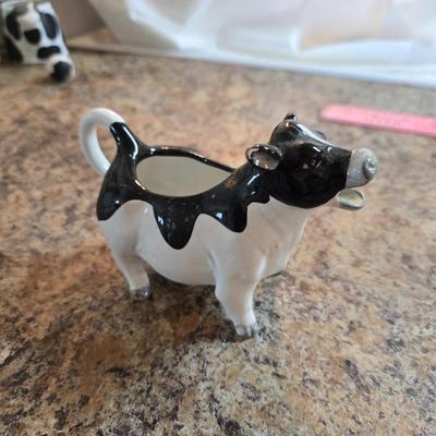 Holstien cow cattle collectibles - Kitchen themed Cow Decor!