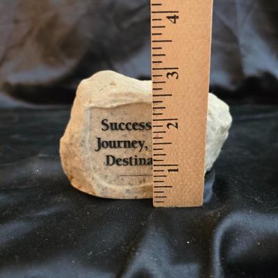 sitting cherub angel garden statue with two faux decorative garden stones