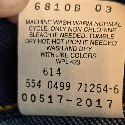 Two pairs of like new without tags Levis Jeans size 36 x 30 Red leather tag Levi's 517 bootcut jeans & Brown leather tag classic...