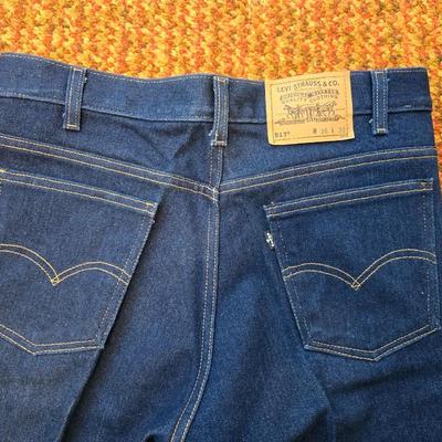 Two pairs of like new without tags Levis Jeans size 36 x 30 Red leather tag Levi's 517 bootcut jeans & Brown leather tag classic...