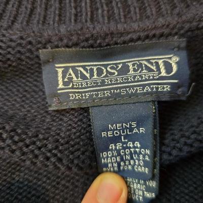 Selection of men's seaters size Large