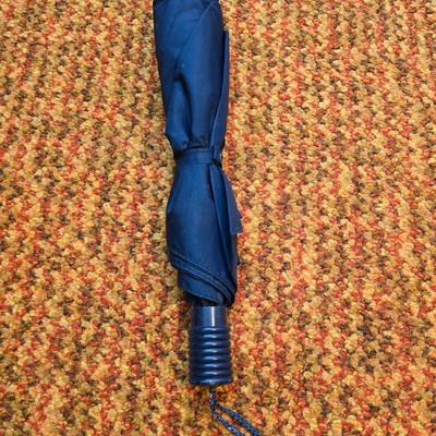 Three pairs of Men's Gloves, two neck Scarves an umbrella