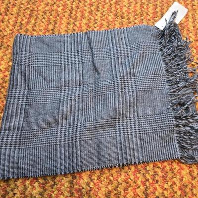 Three pairs of Men's Gloves, two neck Scarves an umbrella