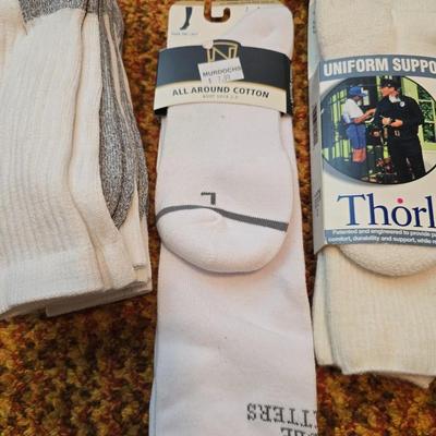 Men's socks - New and like new with a collection of Handkerchiefs