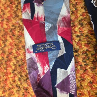 Collection of Men's neckties - Daybrooke - Danielli - Gant - Otis Bros and more with a hanger