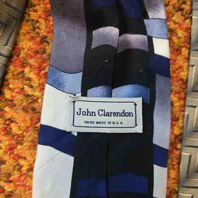 Collection of Men's neckties - Daybrooke - Danielli - Gant - Otis Bros and more with a hanger