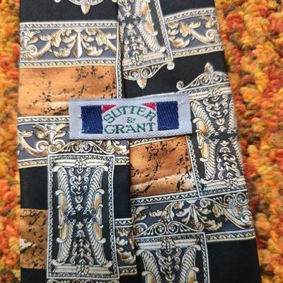 Collection of Men's neckties - Daybrooke - Danielli - Gant - Otis Bros and more with a hanger