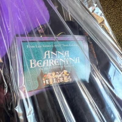 Sale Photo Thumbnail #122: Up for auction is a rare American Bear Company V.I.B.S. (Very Important Bears) collectible plush titled “Anna Bearenina,” inspired by Leo Tolstoy’s classic Anna Karenina (as portrayed by Greta Garbo).

This bear features:

Original factory outfit in