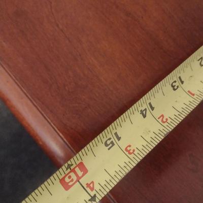 Vintage Mahogany Finish Blanket Chest Open Home Collection by Stanley