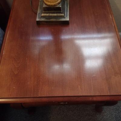 Broyhill Queen Anne Style Side Table Choice A