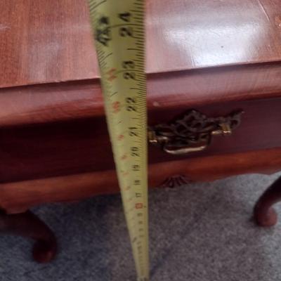 Broyhill Queen Anne Style Side Table Choice A