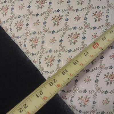 Vintage Wingback Chair with Carved Wood Arms and Legs and Button Tufted Accent