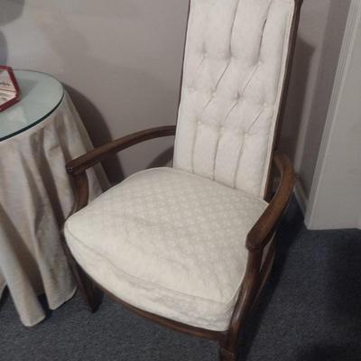 Mid Century Design High Back Tufted Sitting Chair Choice A