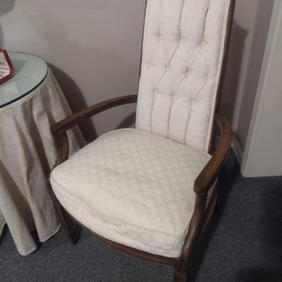 Mid Century Design High Back Tufted Sitting Chair Choice A