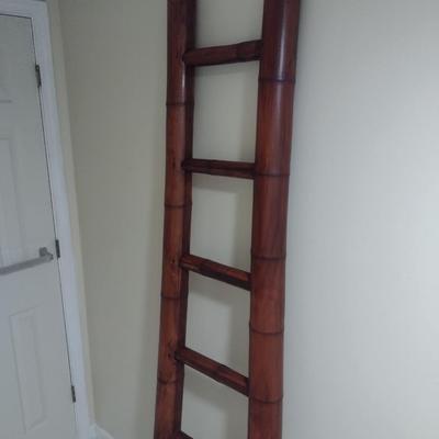 Bamboo Ladder Clothes or Towel Holder
