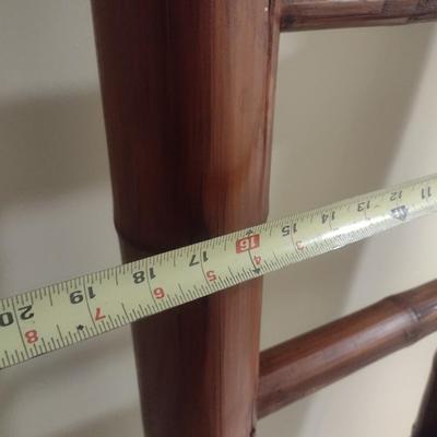 Bamboo Ladder Clothes or Towel Holder