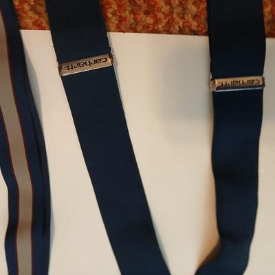 Brand new Carhartt suspenders and another smaller pair of suspenders