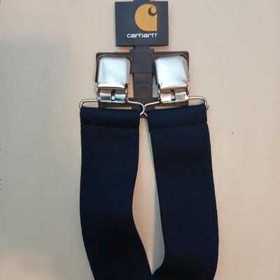 Brand new Carhartt suspenders and another smaller pair of suspenders