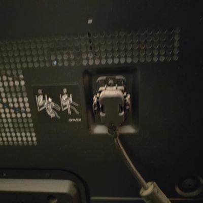 Working 55" Panasonic 3D Plasma HDTV Model TC-P55ST50