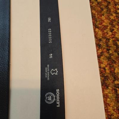 Collection of 5 Men's brown & black belts