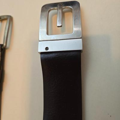 Collection of 5 Men's brown & black belts