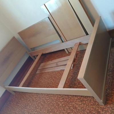 Two matching twin sized beds - Likely Ward furniture